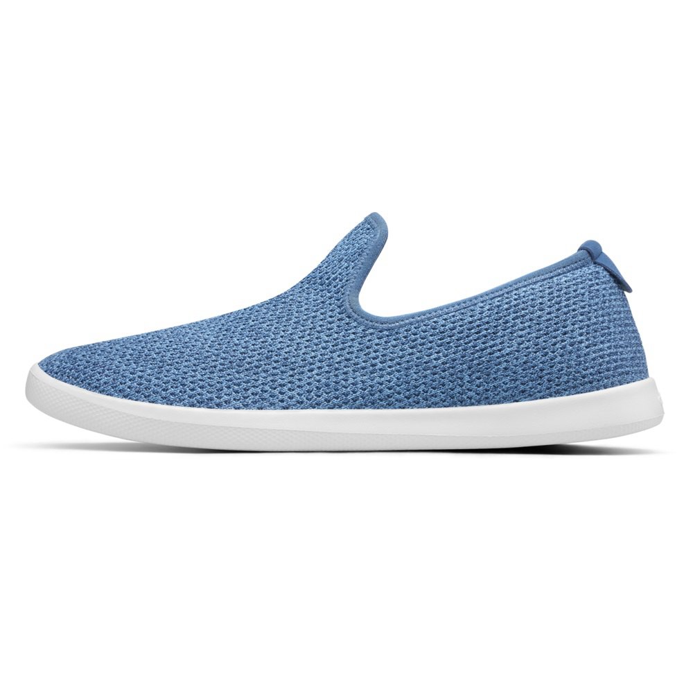 Allbirds Women\'s Tree Loungers - Slip-Ons Blue - FTS482765